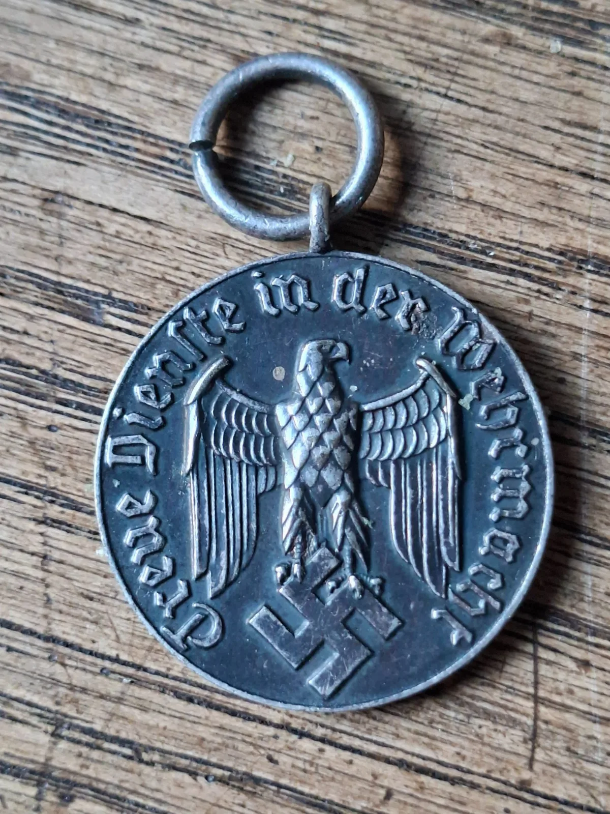 Duitse Wehrmacht 4 jaar trouwe dienst medaille — WO2