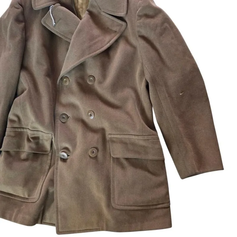 amerikaanse ww2 lange jas in hele nette staat label is alleen niet meer te lezen de maat is 40 l — Uniformen — WO2 (foto 3 van 9)