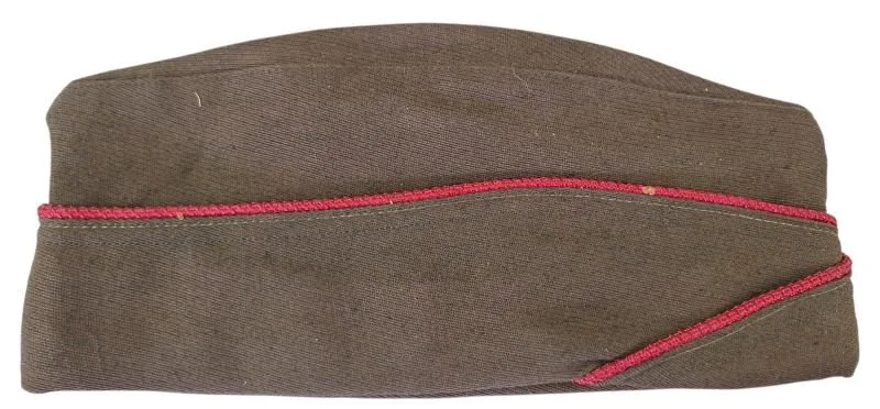 us ww2 garison cap red piping "artillery" — Helmen & Hoofddeksels — WO2 (foto 2 van 7)