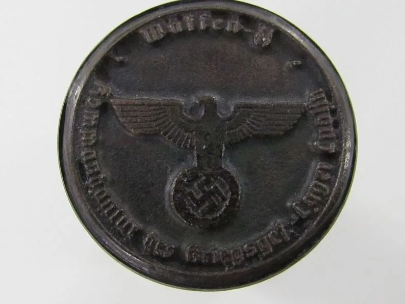 Waffen SS rubberen inktstempel — Overige — WO2 (foto 8 van 9)