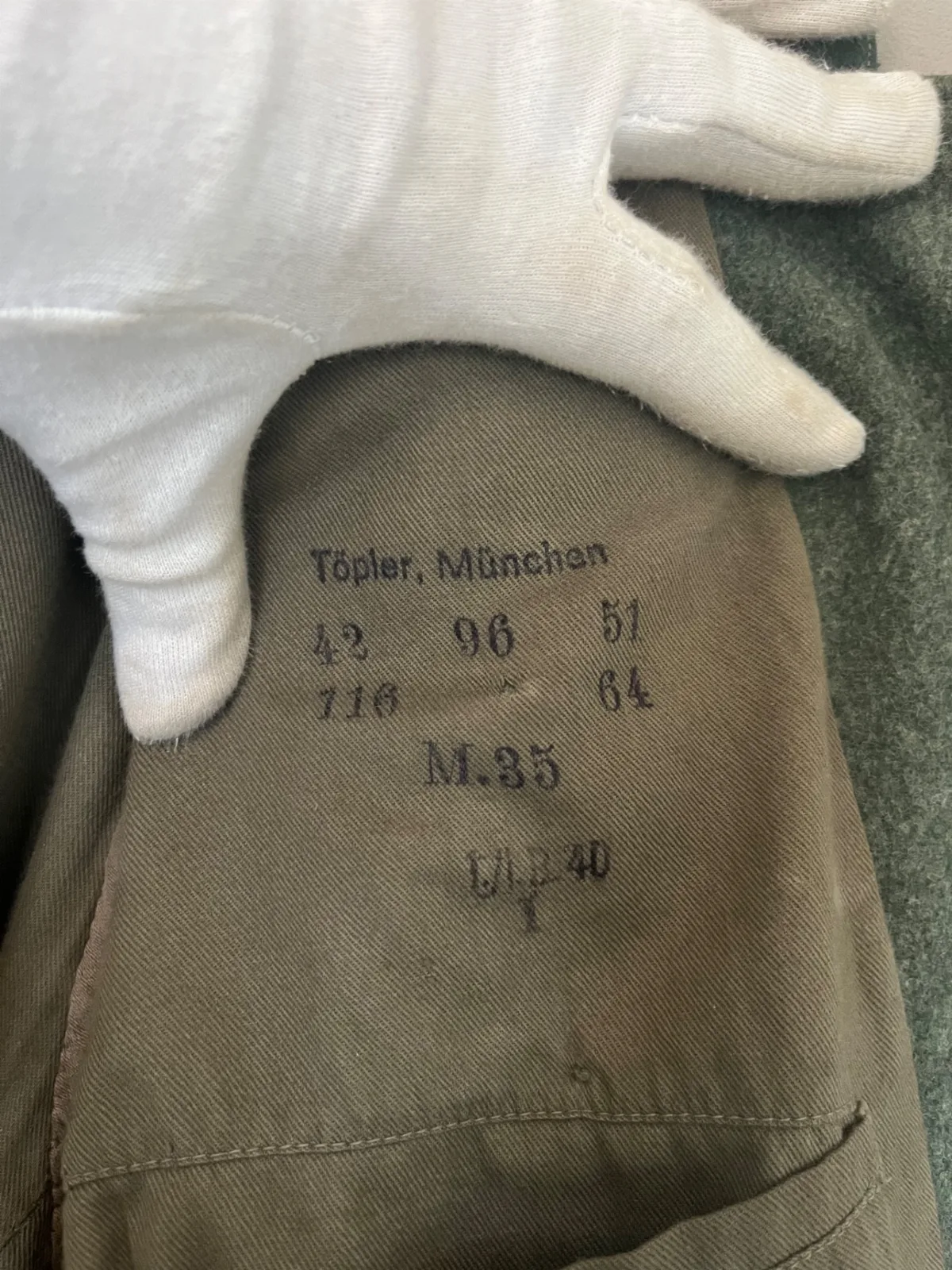 M35 mantel jas — Uniformen — WO2 (foto 4 van 5)