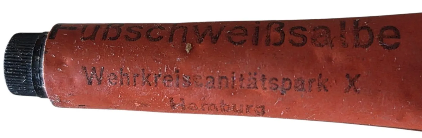 a wehrmacht ww2 Fußschweißsalbe tube — Overige — WO2 (foto 6 van 7)