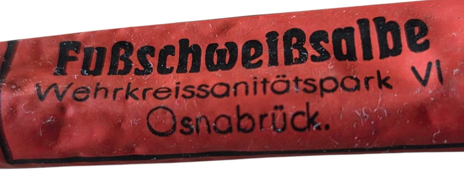 a wehrmacht ww2 Fußschweißsalbe tube  2 — Overige — WO2 (foto 3 van 7)