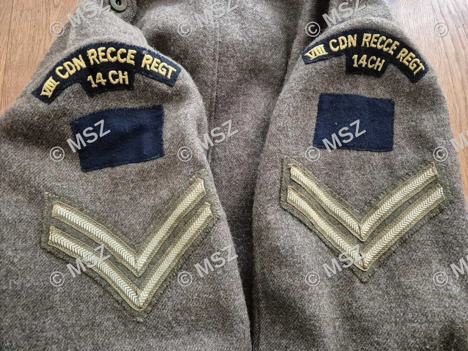 Canadese 8th recce battledress — Uniformen — WO2 (foto 4 van 6)
