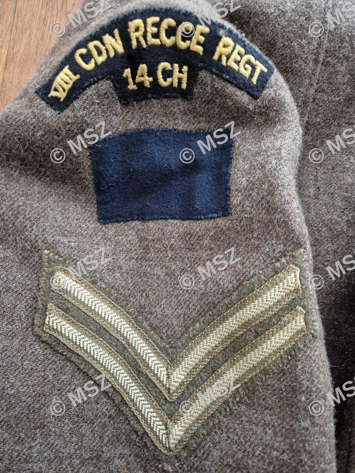 Canadese 8th recce battledress — Uniformen — WO2 (foto 6 van 6)