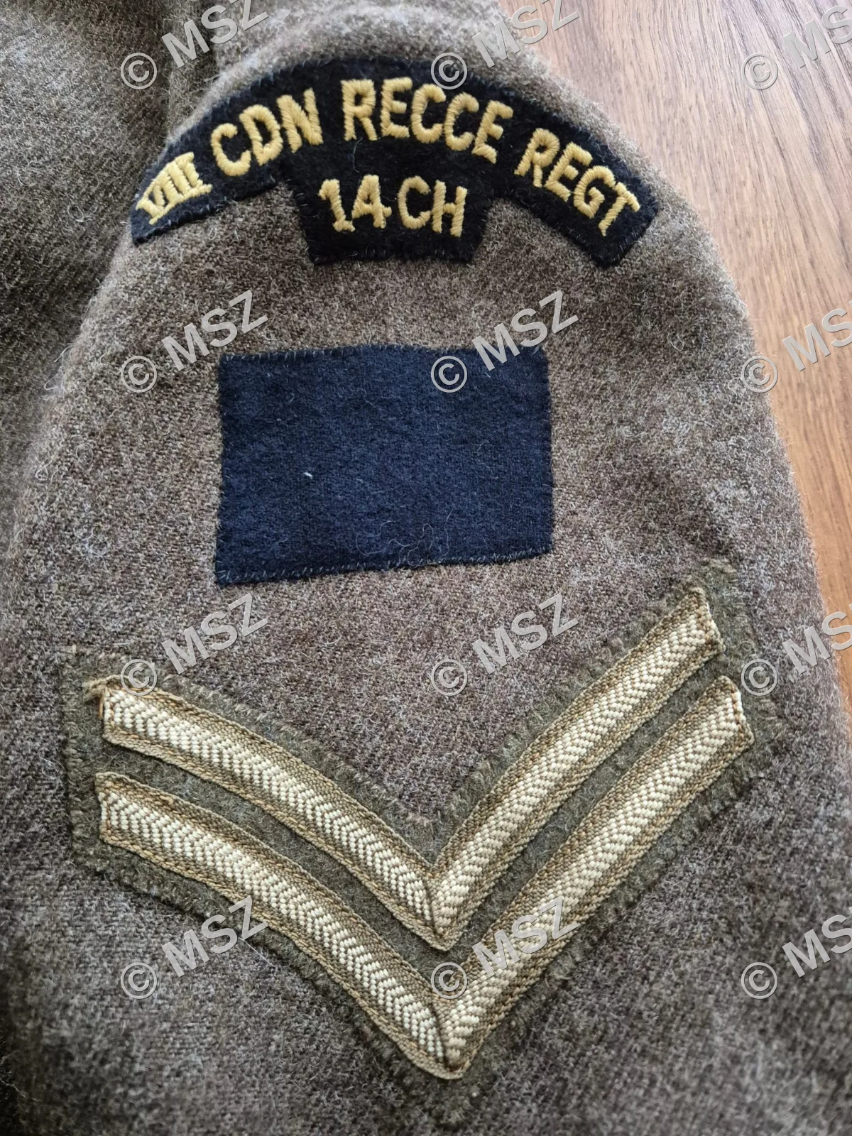 Canadese 8th recce battledress — Uniformen — WO2 (foto 5 van 6)