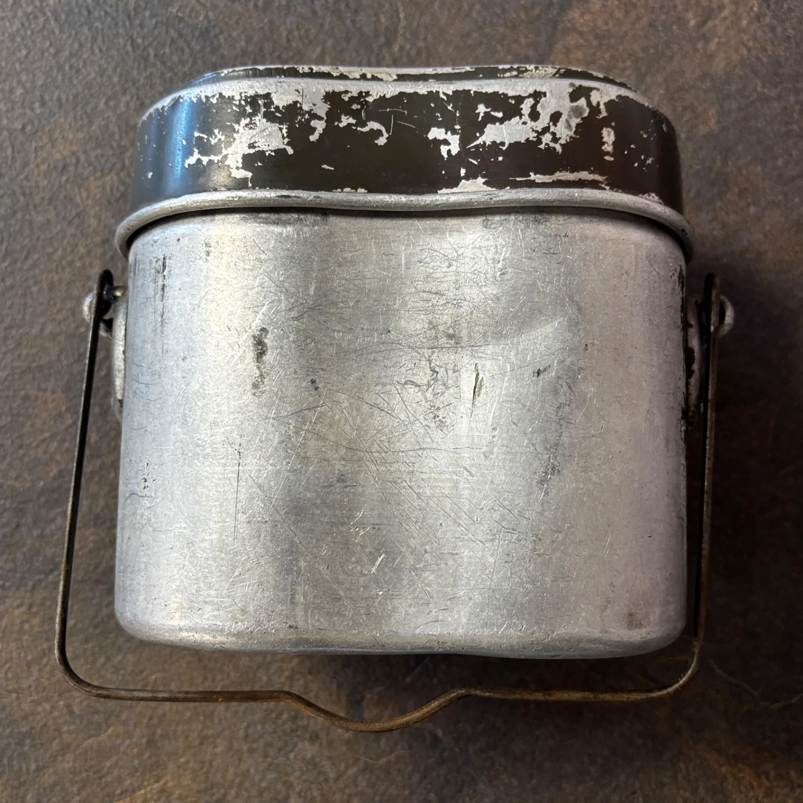 Aluminium eetketel / mestin — Uitrusting & Accessoires — WO2 (foto 4 van 5)