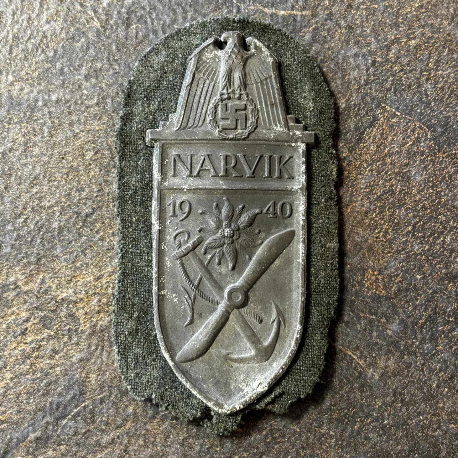 Narvik 1940 schild — WO2