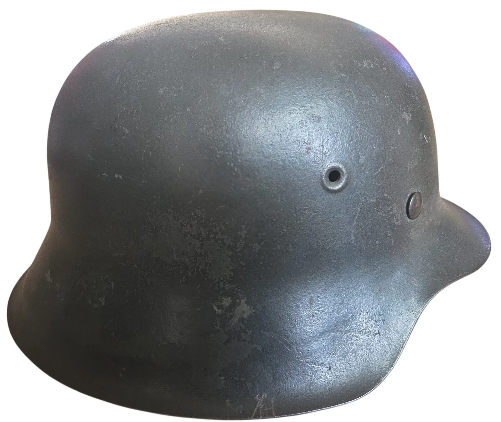 a wehrmacht m42 no decal helmet — Helmen & Hoofddeksels — WO2 (foto 4 van 9)